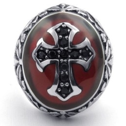 Vakkundige Vervaardiging, Prachtige Kleuren, Stabiele Kwaliteit Titanium Ring