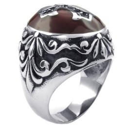 Vakkundige Vervaardiging, Prachtige Kleuren, Stabiele Kwaliteit Titanium Ring