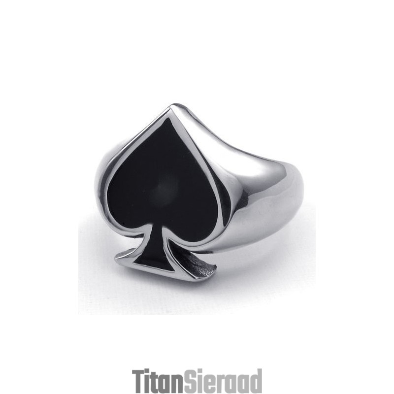 Elegante Vorm, Kleur, Briljantie, Betrouwbare Kwaliteit Titanium Ring