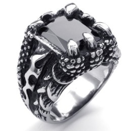 Weelderig Ontwerp, Delicate Kleuren, Stabiele Kwaliteit Titanium Ring
