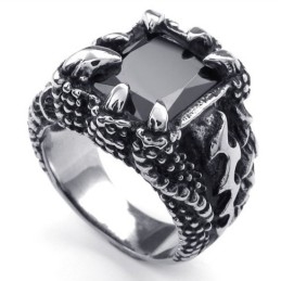 Weelderig Ontwerp, Delicate Kleuren, Stabiele Kwaliteit Titanium Ring