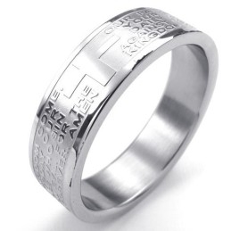 Behendig Ontwerp, Kleur, Briljantie, Betrouwbare Kwaliteit Titanium Ring