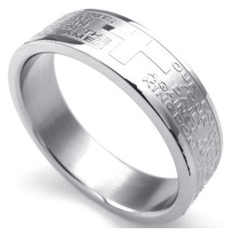 Behendig Ontwerp, Kleur, Briljantie, Betrouwbare Kwaliteit Titanium Ring