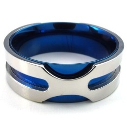 Elegante Vorm, Prachtige Kleuren, Betrouwbare Kwaliteit Titanium Ring
