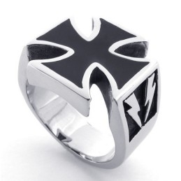 Elegante Vorm, Kleur, Briljantie, Superieure Kwaliteit Titanium Ring