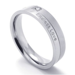 Behendig Ontwerp, Schitterende Kleur, Uitstekende Kwaliteit Titanium Ring