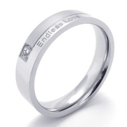 Behendig Ontwerp, Schitterende Kleur, Uitstekende Kwaliteit Titanium Ring