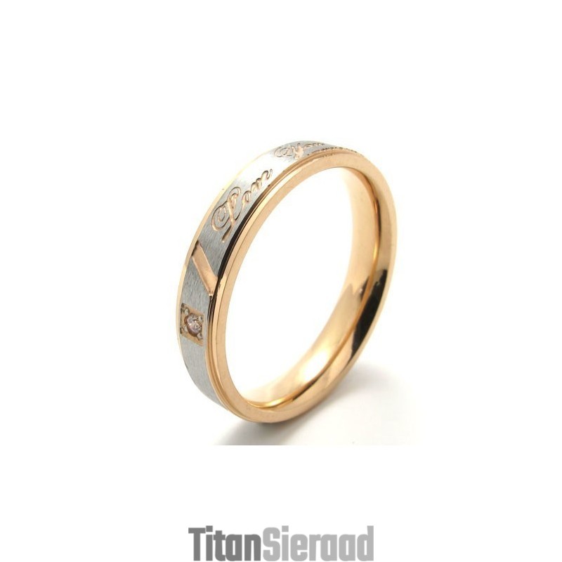 Prachtig Ontwerp, Prachtige Kleuren, Hoogwaardige Titanium Ring
