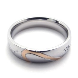 Prachtig Ontwerp, Kleurbriljantie, Superieure Kwaliteit Titanium Ring