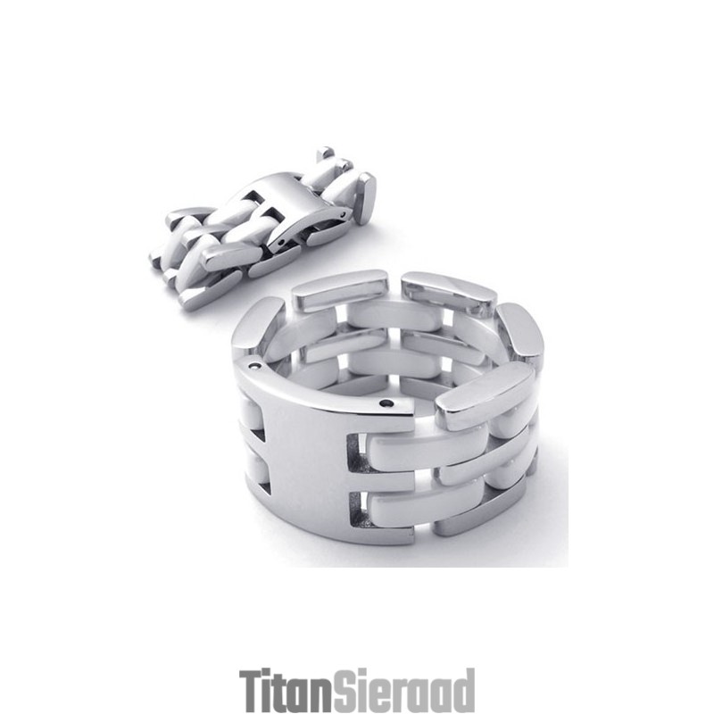 Vakkundige Vervaardiging Prachtige Kleuren Hoogwaardige Titanium Ring Vakkundige Vervaardiging Prachtige Kleuren Hoogwaardige Titanium Ring