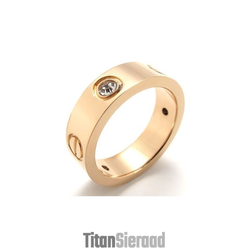 Weelderig In Ontwerp, Prachtige Kleuren, Betrouwbare Kwaliteit Titanium Ring
