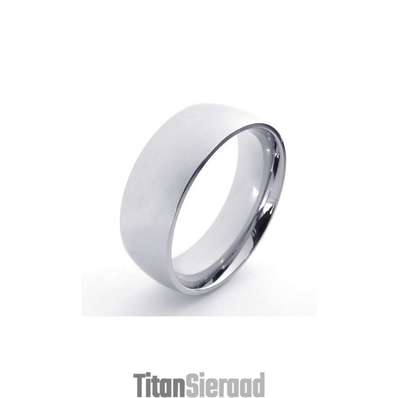 Vakkundige Vervaardiging Kleur Briljantie Stabiele Kwaliteit Titanium Ring