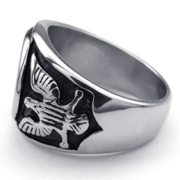 Modieuze Patronen, Kleurbriljantie, Duurzaam In Gebruik, Titanium Ring