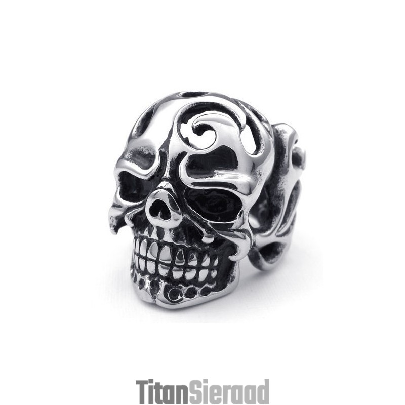Professioneel Ontwerp, Delicate Kleuren, Uitstekende Kwaliteit Titanium Ring
