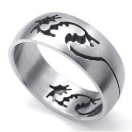 Nieuwste Technologie Kleurbriljantie Stabiele Kwaliteit Titanium Ring